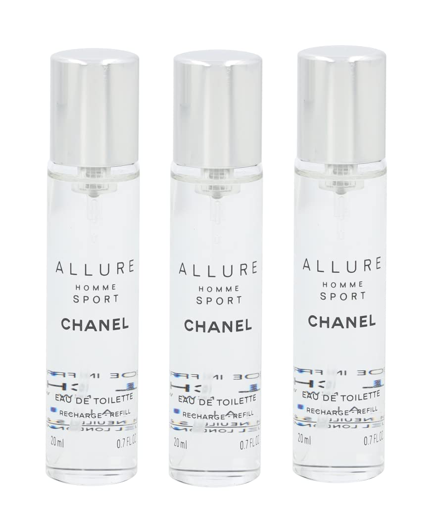 Allure Sport by Chanel for Men, Eau De Toilette Spray, 3.4 Ounce